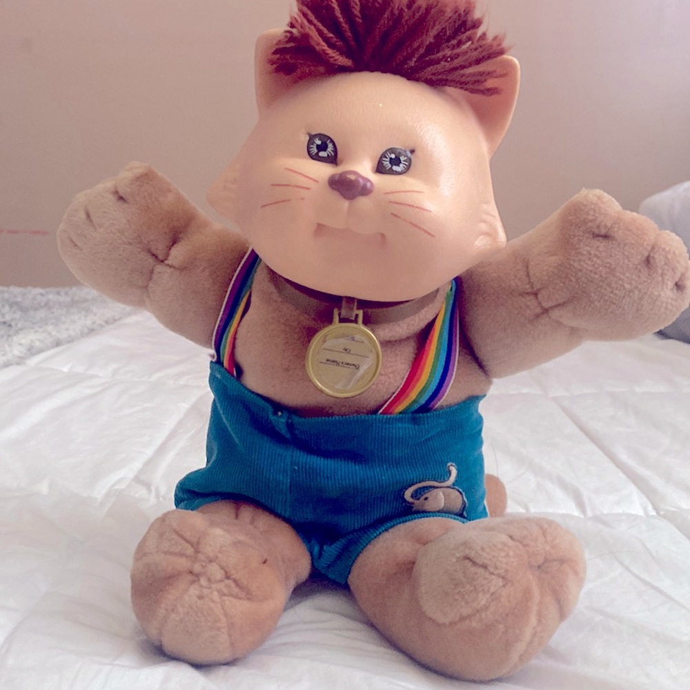RareVintage 1983 Coleco Cabbage Patch Kids Wykoosa Valley Koosas Cat Pet